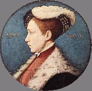 HOLBEIN, Hans the Younger Edward, Prince of Wales d Sweden oil painting artist